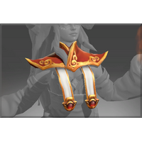 Inscribed Cape of the Divine Flame