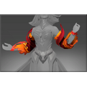 Frozen Wings of the Ember Crane