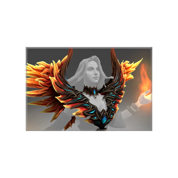 free dota2 item Autographed Wings of the Fireflight Scion
