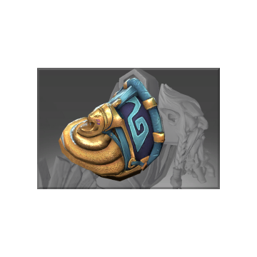 free dota2 item Autographed Gilded Mark of the Haruspex