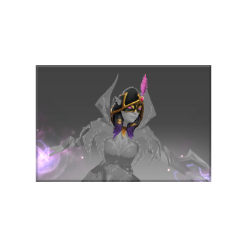 free dota2 item Autographed Hood of the Concealed Raven