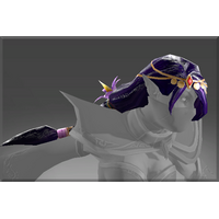 Autographed Headpiece of the Deadly Nightshade