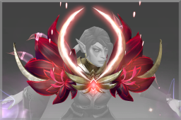 Mantle of the Whispered Bond of the Crimson Witness