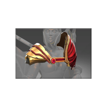 free dota2 item Autographed Pauldrons of the Errant Soldier