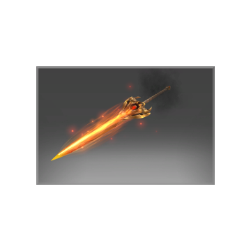 free dota2 item Autographed Spear of the Daemonfell Flame