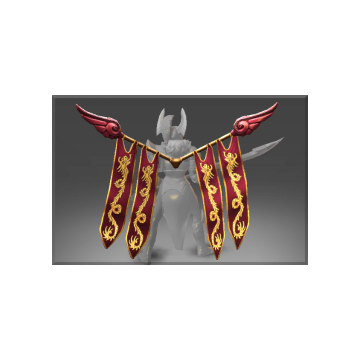 free dota2 item Corrupted Twin Banner of the Dragon Guard