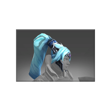 free dota2 item Inscribed Starrider of the Crescent Steel Helmet