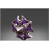 Autographed Shield of the Dark Moon Stalker