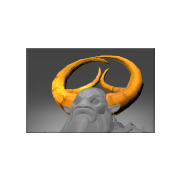 free dota2 item Autographed Horns of the Peace-Bringer