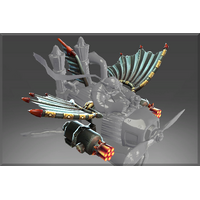 Inscribed Sky-High Warship Wings
