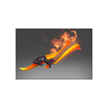 free dota2 item Autographed Blade of Eternal Fire
