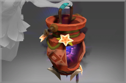 Inscribed Fae Vessel of the Rain Forest Refugee