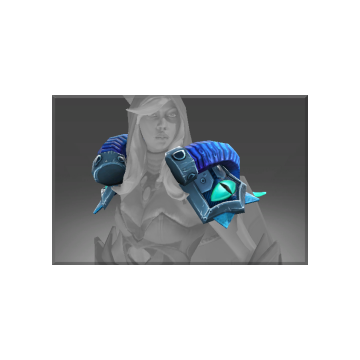 free dota2 item Autographed Pauldrons of the Eldwurm's Touch