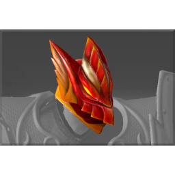 Auspicious Crimson Wyvern Helm