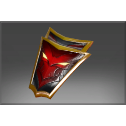Cursed Crimson Wyvern Shield