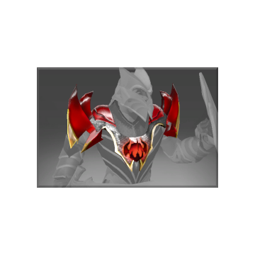 free dota2 item Autographed Pauldrons of the Blazing Superiority