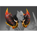 Corrupted Pauldrons of the Fire Dragon