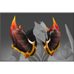 Corrupted Pauldrons of the Fire Dragon