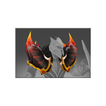 free dota2 item Inscribed Pauldrons of the Fire Dragon