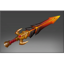 Autographed Blade of the Fire Dragon