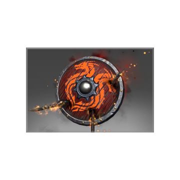 free dota2 item Inscribed Burning Shield of the Outland Ravager