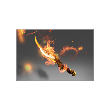 free dota2 item Corrupted Off-Hand Blade of the Wandering Flame
