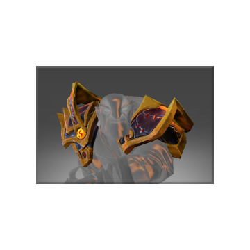 free dota2 item Autographed Pauldrons of Blaze Armor