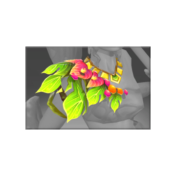 free dota2 item Auspicious Araceae's Tribute Necklace