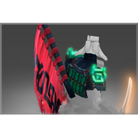 Inscribed Jagged Honor Banner