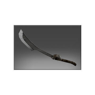 free dota2 item Autographed Long-Fang the Grey Blade