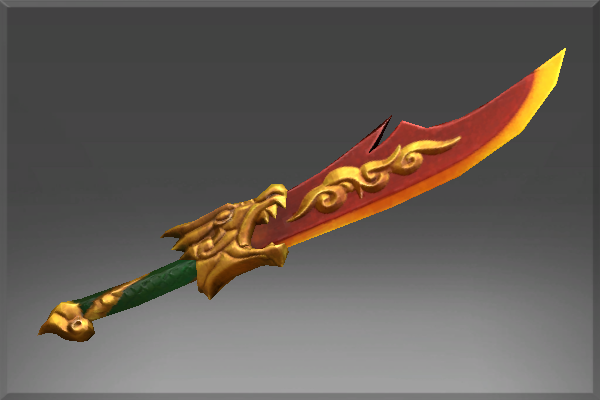 Inscribed Blade of the Wandering Demon