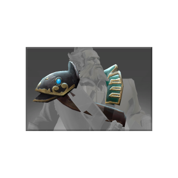 free dota2 item Auspicious Blue Stone Shoulder of the Voyager