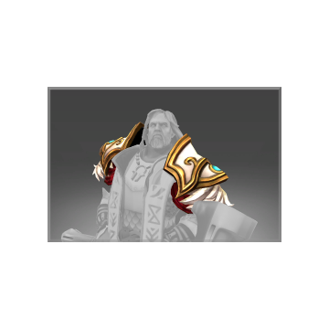 free dota2 item Autographed Pauldrons of Sacred Light