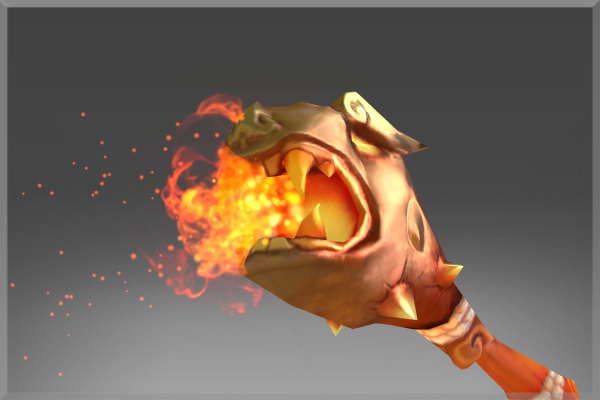 Cursed Flaming Scepter of Ancestral Luck