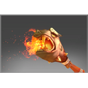 Frozen Flaming Scepter of Ancestral Luck