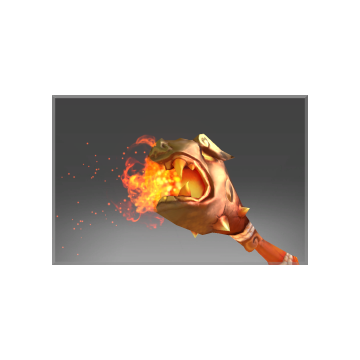 free dota2 item Corrupted Flaming Scepter of Ancestral Luck