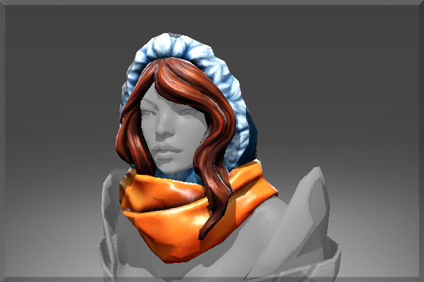 Inscribed Snowstorm Hood