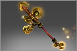 Inscribed Golden Staff of Gun-Yu