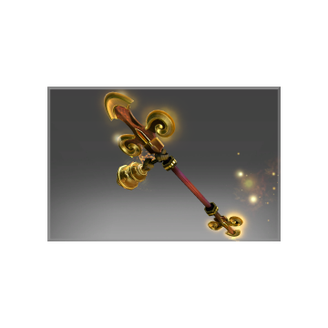 free dota2 item Inscribed Golden Staff of Gun-Yu