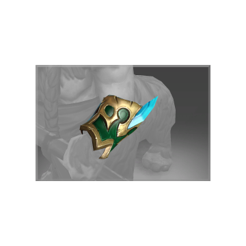 free dota2 item Autographed Bracers of the Azurite Warden