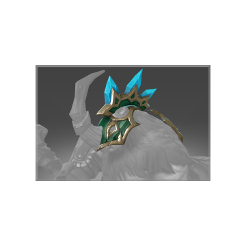 free dota2 item Autographed Helm of the Azurite Warden
