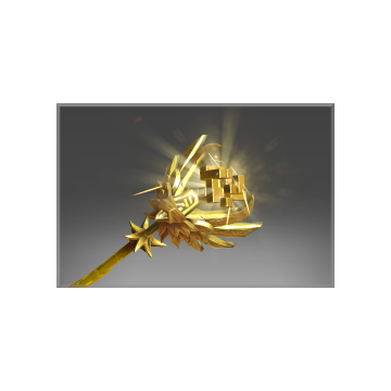 free dota2 item Autographed Golden Staff of Perplex