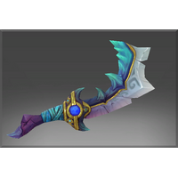 Inscribed Deep Warden's Prized Scimitar