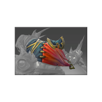 free dota2 item Corrupted Deep Warden's Darkray Cape