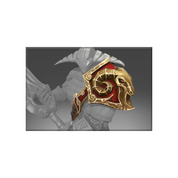 free dota2 item Armature of the Belligerent Ram Shoulder