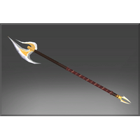 Autographed Royal Halberd