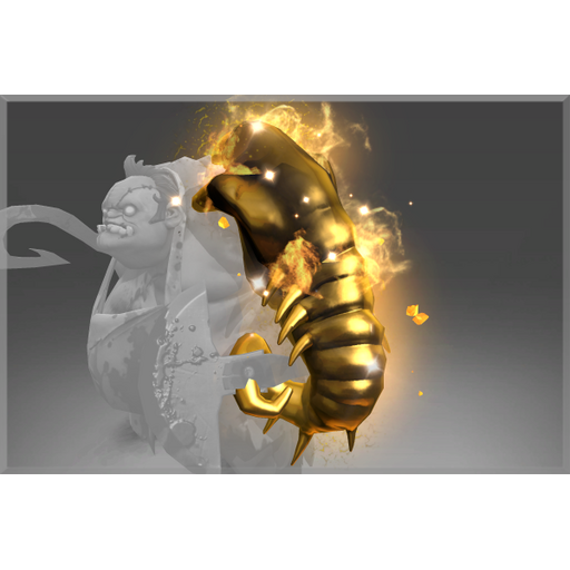 Inscribed Golden Scavenging Guttleslug Dota 2 In Game