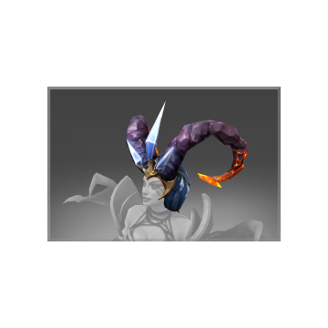 free dota2 item Corrupted Horns of the Obsidian Nightmare