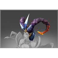 Inscribed Horns of the Obsidian Nightmare