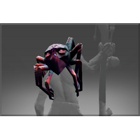 Inscribed Spider Shoulders of Purple Nightmare
